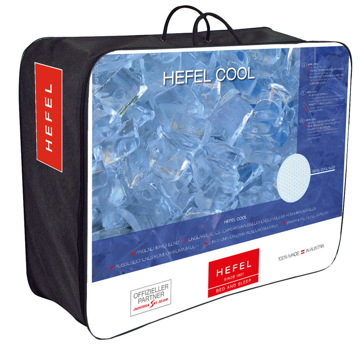 Kołdra Hefel Cool letnia (100% lyocell, tkanina bawełniana)