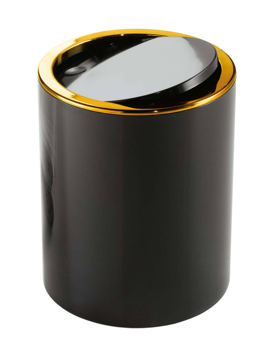 Kosz na śmieci Kleine Wolke Golden Clap Black Ostatnie Sztuki