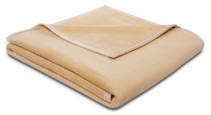 Koc bawełniany Biederlack Cotton Sense Beige