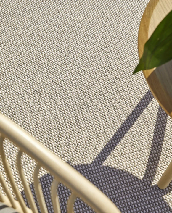 Dywan zewnętrzny Rols Terra Atacama Coconut White pod wymiar
