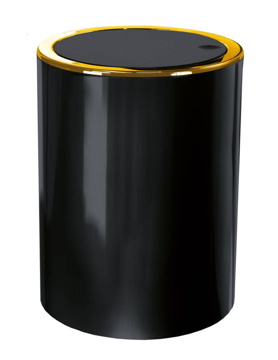 Kosz na śmieci Kleine Wolke Golden Clap Black Ostatnie Sztuki