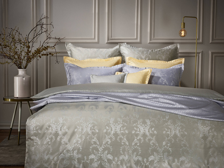 Komplet pościeli adamaszkowej Curt Bauer Gracie English Green