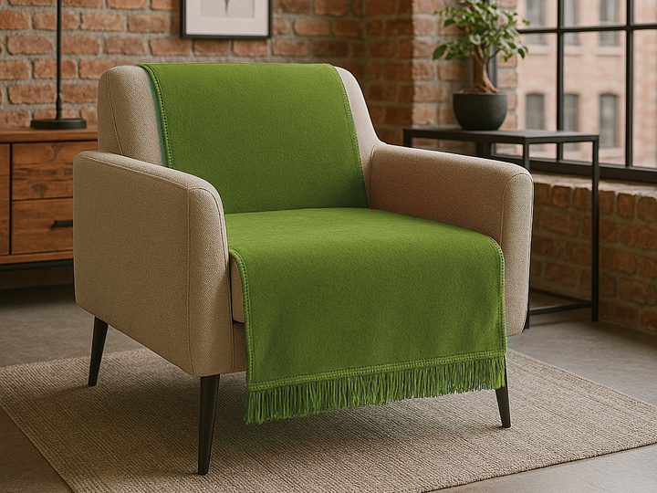 Koc Moca Design na fotel Limone