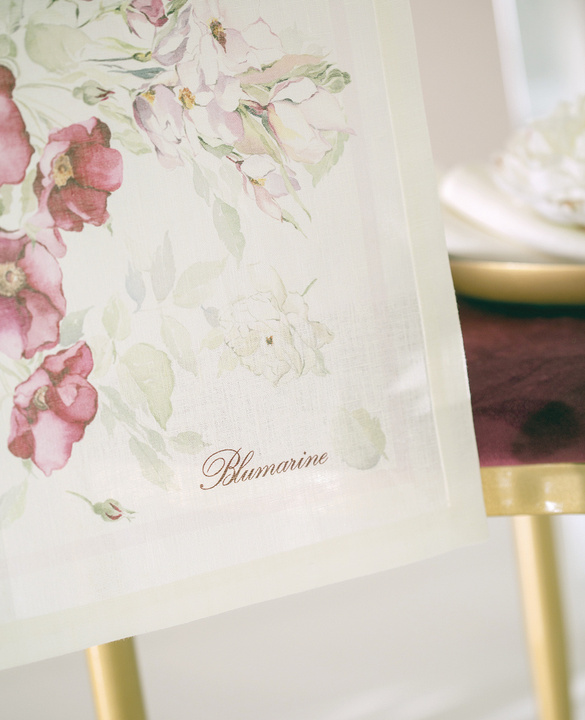 Bieżnik lniany Blumarine Trisha - 2 kolory