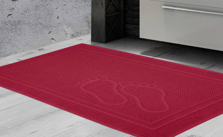 Dywanik łazienkowy Greno Feet Fuksja