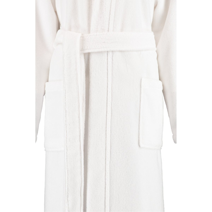 Szlafrok damski Cawo Luxury Basic Hooded White