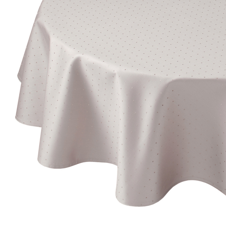 Obrus bawełniany Curt Bauer Petito Dunstgrau Ostatnie Sztuki