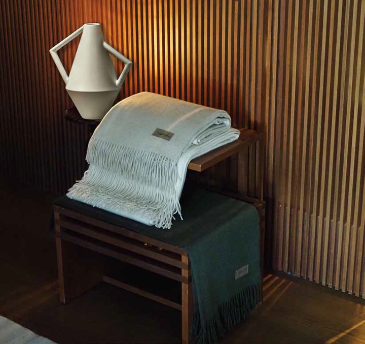 Pled kaszmirowy Eskimo Astor Beige