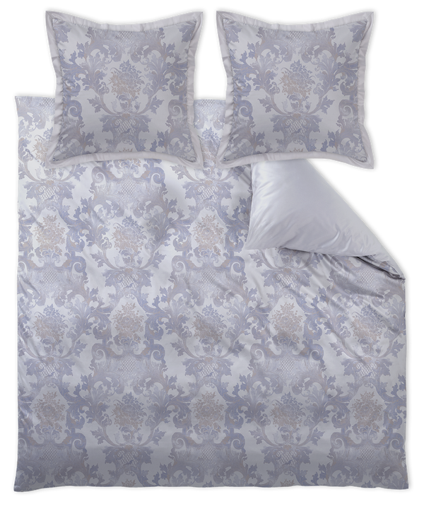 Komplet pościeli adamaszkowej Curt Bauer Louis XIV Königsblau Ostatnie Sztuki