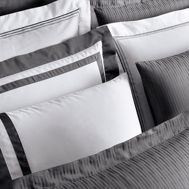 Poszewka żakardowa Valeron Linea Anthracite Ostatnie Sztuki