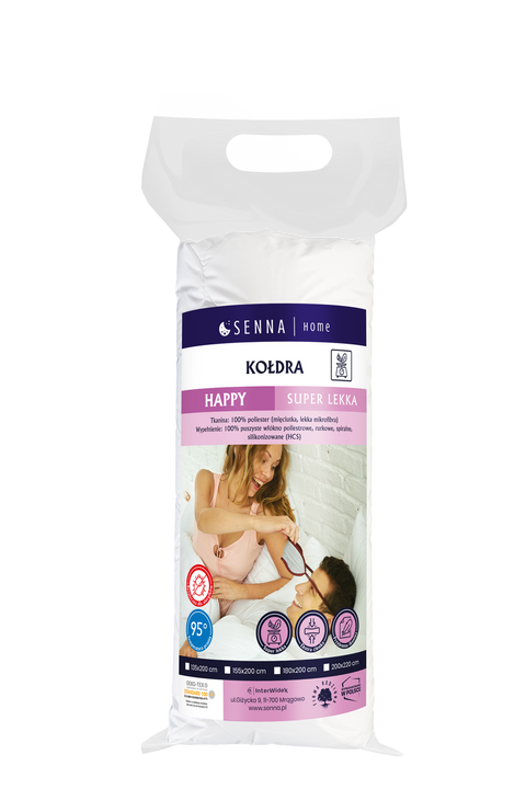 Kołdra Inter-Widex Lucky letnia superlekka (100% HCS, mikrofibra)