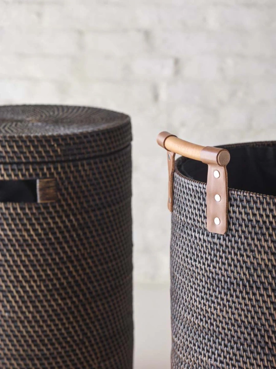 Kosz na pranie Aquanova CINO Pecan