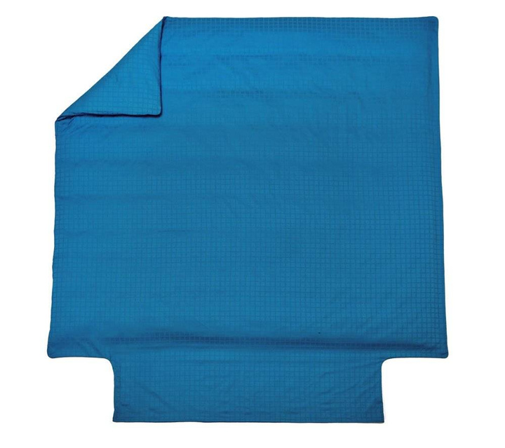 Poszwa satynowa Blanc Des Vosges Palace Niebieska 