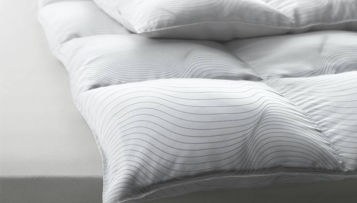 Kołdra puchowa Dauny Eider Alpha Całoroczna Ciepła (100% puch islandzki, 100% satyna jedwabna)