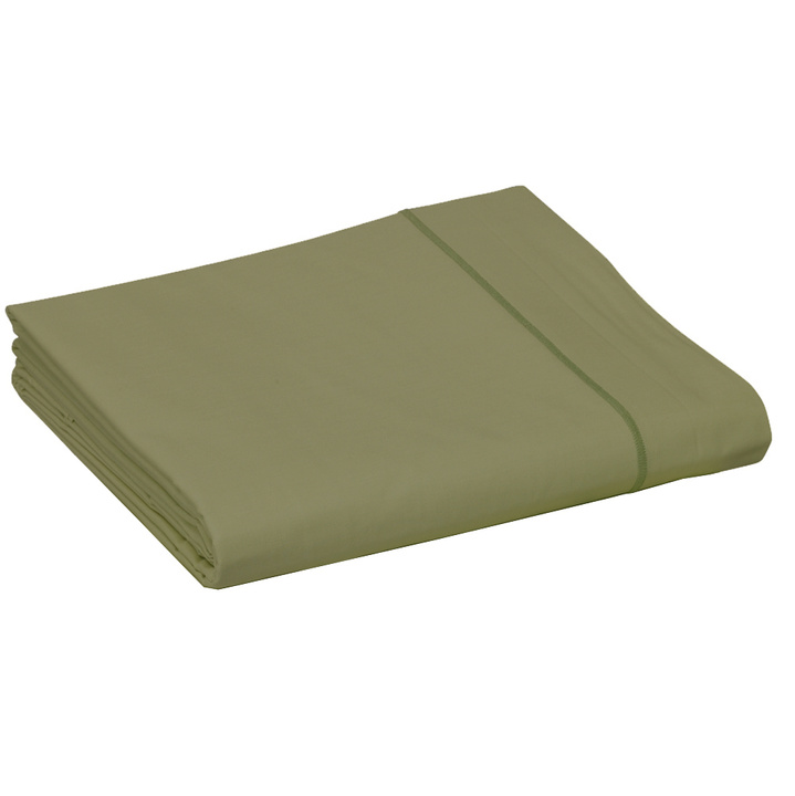 Pościel perkalowa Blanc Des Vosges Uni Kaki