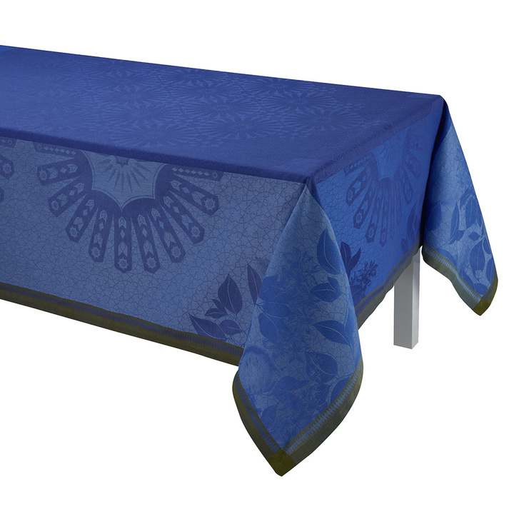 Obrus żakardowy Le Jacquard Français Jardin d'Orient Blue