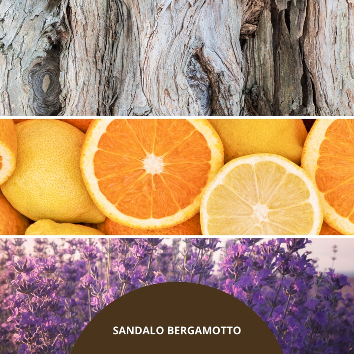 Olejek zapachowy Millefiori Milano Sandalo Bergamotto