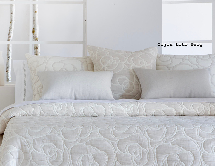 Poszewka na poduszkę JVR Tejidos Loto Beige