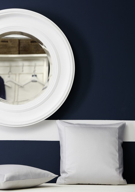 Poszewka satynowa Elegante Vichy Silver 100% bawełna