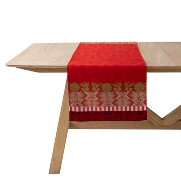 Bieżnik bawełniany Le Jacquard Français Gipsy Red
