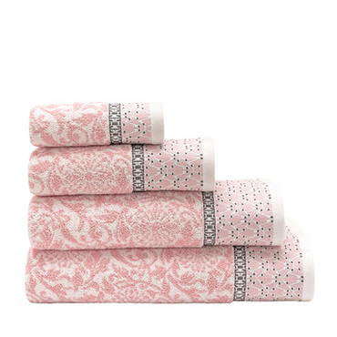 Ręcznik bawełniany Le Jacquard Français Charme Pink