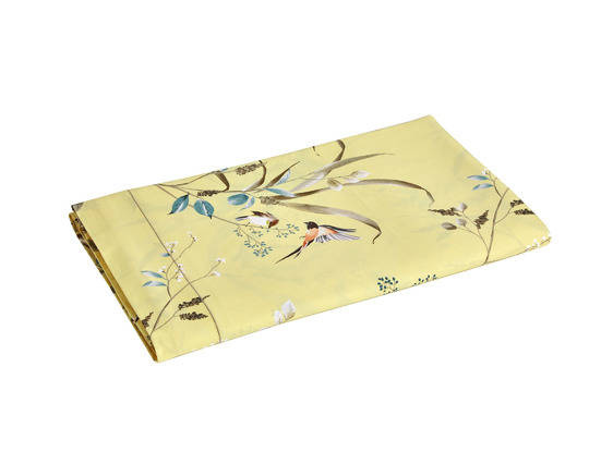 Prześcieradło satynowe Blanc Des Vosges Brindilles Paille