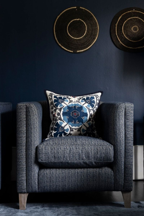 Poduszka dekoracyjna William Yeoward Alexi Indygo