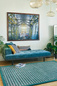 Dywan Toulemonde Bochart Amalfi Turquoise