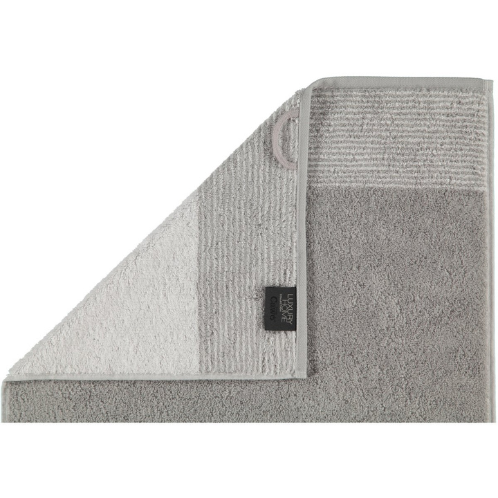 Ręcznik Cawo Luxury Home Two-Tone Platin Ostatnie Sztuki