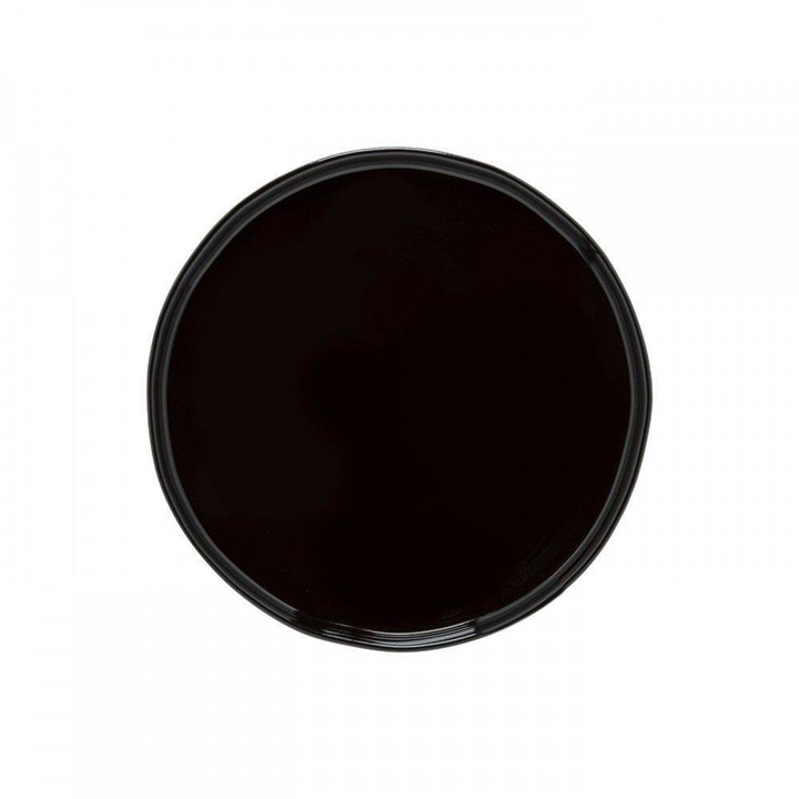 Talerz płytki Costa Nova Lagoa Eco Gres Black 27 cm