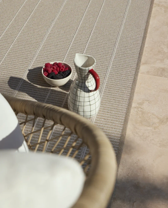 Dywan zewnętrzny Rols Lyra Coconut Oat pod wymiar