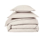 Pościel satynowa Blanc Des Vosges Uni Kremowa 