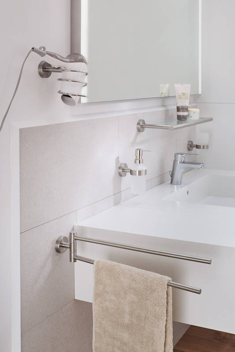 Drążek na ręcznik Kleine Wolke Allegra Flexy Chrom