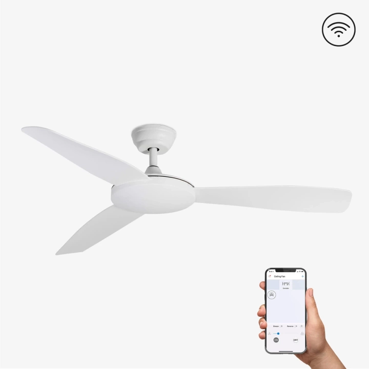 Wentylator sufitowy Faro Barcelona Islot L White DC SMART