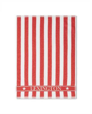 Ręcznik kuchenny Lexington Icons Striped Red/White Ostatnie Sztuki