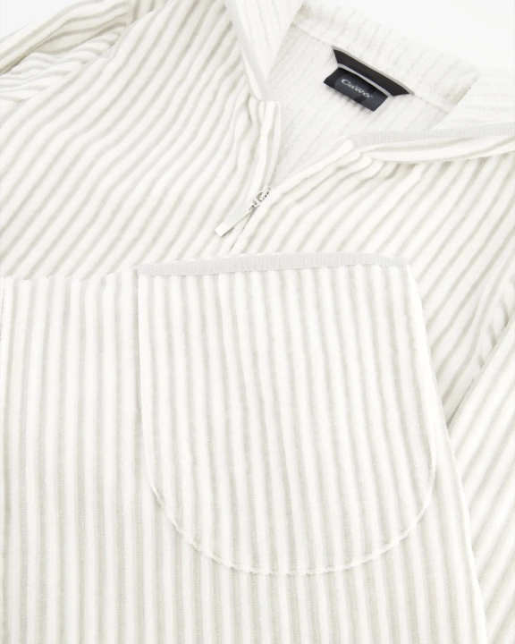 Szlafrok damski Cawo Relax Hooded Silver