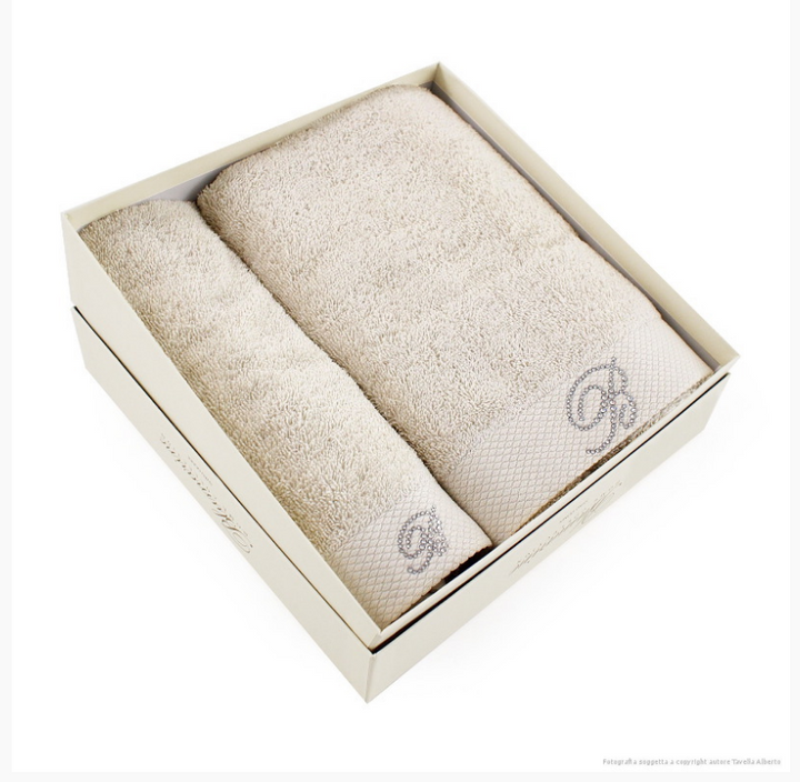 Komplet ręczników Blumarine Benessere Sand