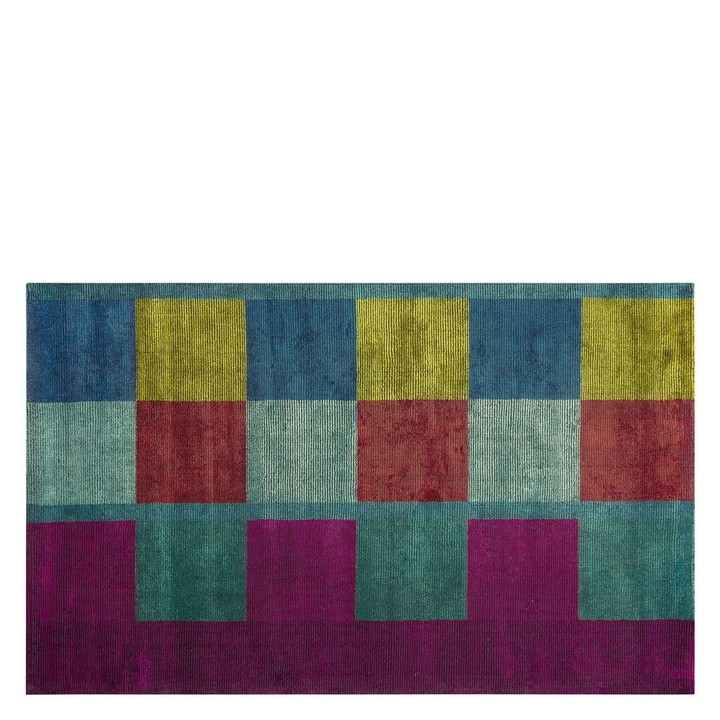 Dywan ręcznie tkany Designers Guild Sarang Fuchsia