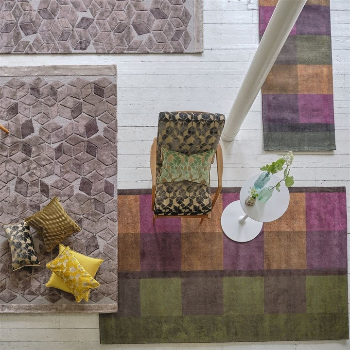 Dywan ręcznie tkany Designers Guild Sarang Chocolate