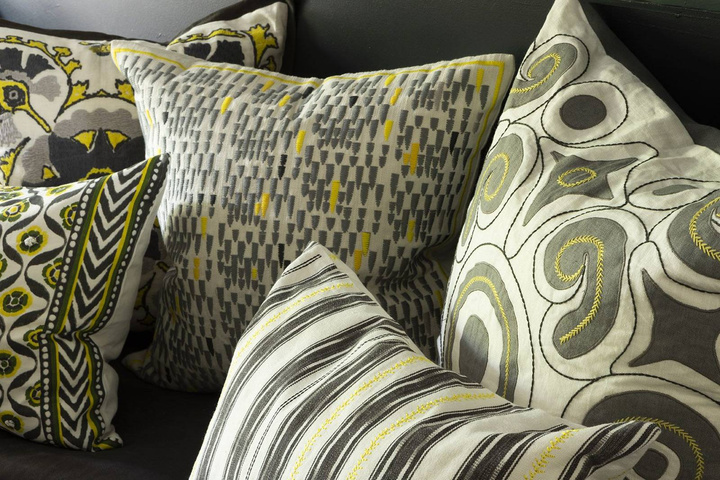 Poduszka dekoracyjna William Yeoward Zaley Citron