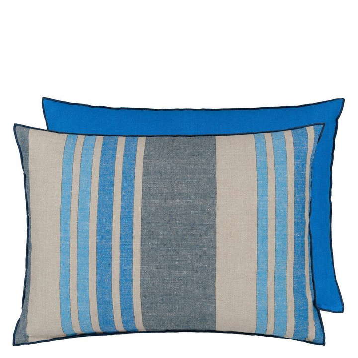 Poduszka dekoracyjna Designers Guild Brera Striato Cobalt