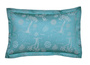 Poszewka satynowa Blanc Des Vosges Shiraz Turquoise