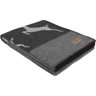 Pled wełniany Eskimo Sedrun Anthracite/Grey