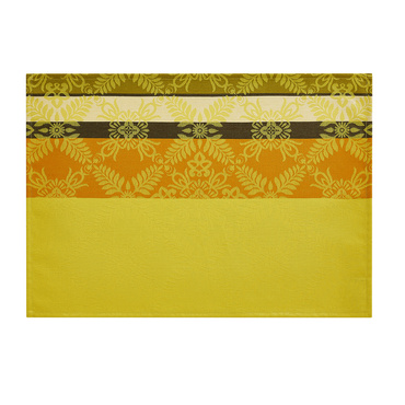Podkładka plamoodporna Le Jacquard Français Mumbai Enduit Yellow 