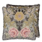 Poduszka dekoracyjna Designers Guild Brocart Decoratif Embroidered Sepia