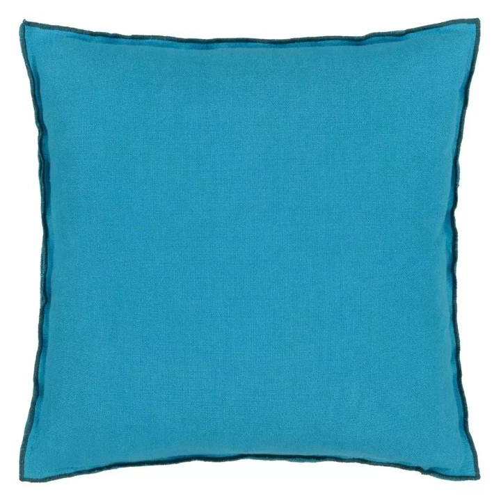 Poduszka dekoracyjna Designers Guild Brera Lino Indian Ocean & Teal