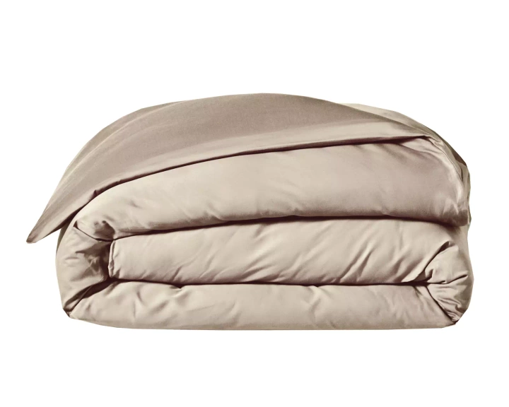 Pościel satynowa Blanc Des Vosges Uni Beżowa 