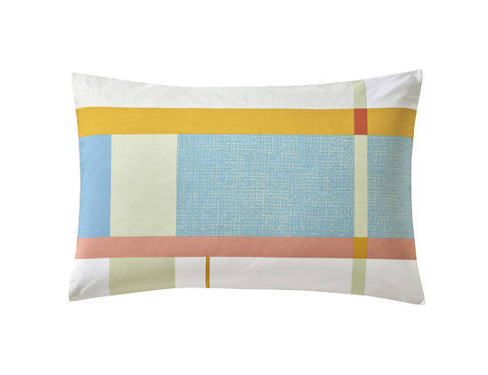 Poszewka perkalowa Blanc Des Vosges Miami Curry