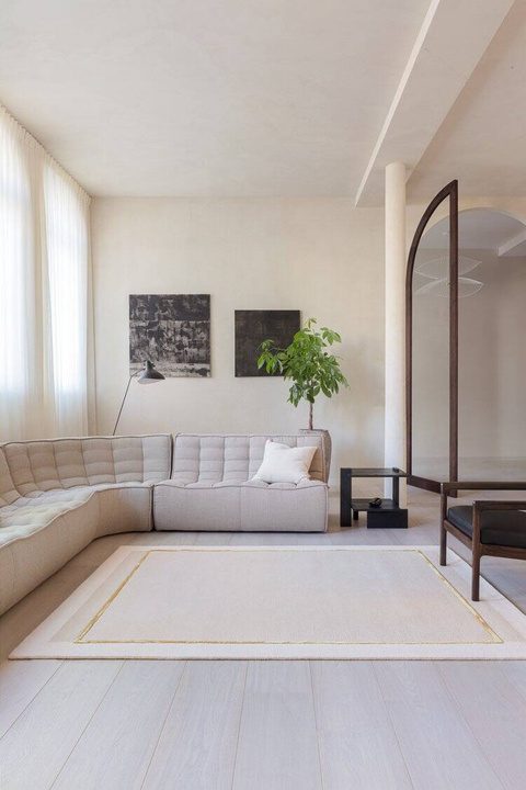 Dywan ręcznie tkany Ligne Pure Layer Cake