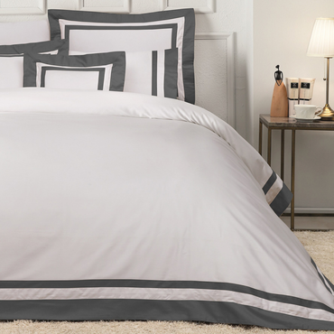 Poszwa satynowa Valeron Nouveau Anthracite Ostatnie Sztuki